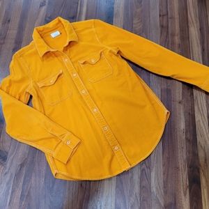 Empyre Corduroy Button Front Shirt Size Medium